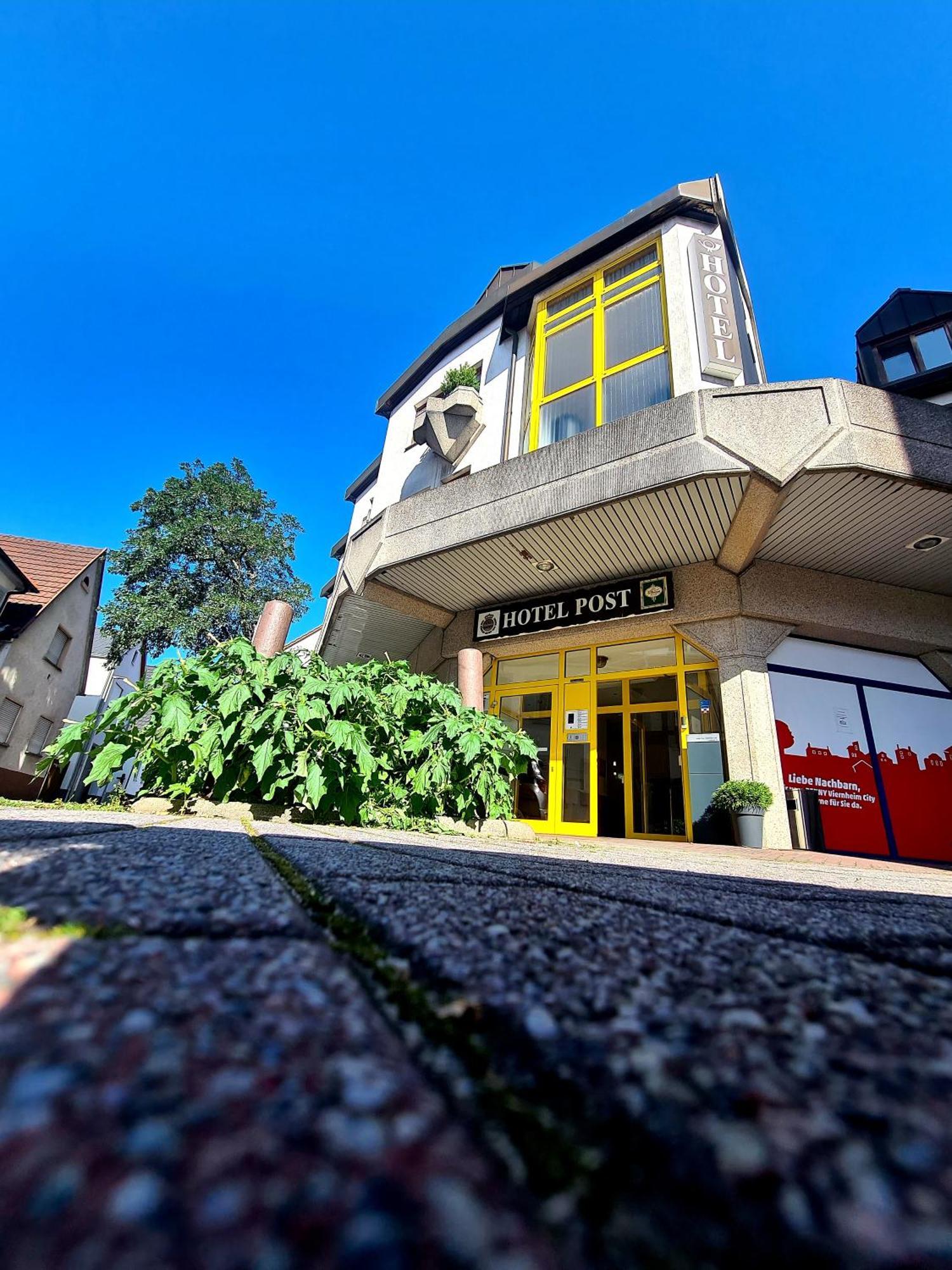 Hotel Post Viernheim Ug Exterior foto